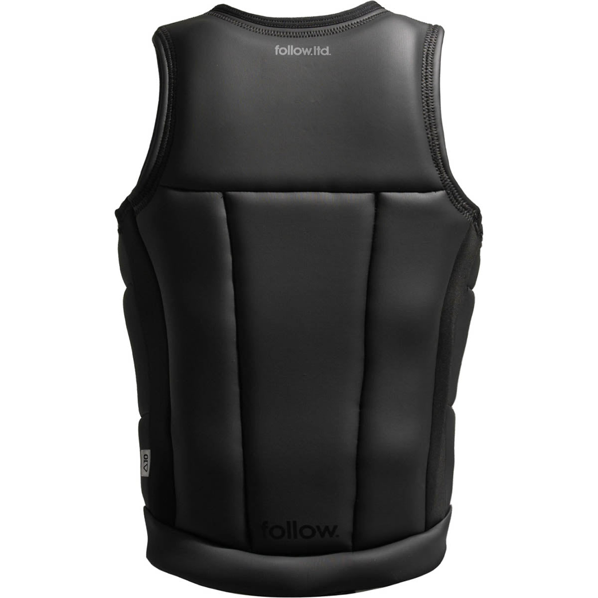 Follow LTD Ladies Comp Wake Vest in Black - BoardCo