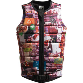 Follow LTD Ladies Comp Wake Vest in Black - BoardCo