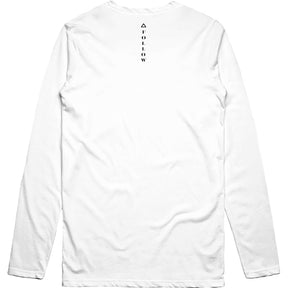 Follow Men's Tuck L/S Tee in White - BoardCo