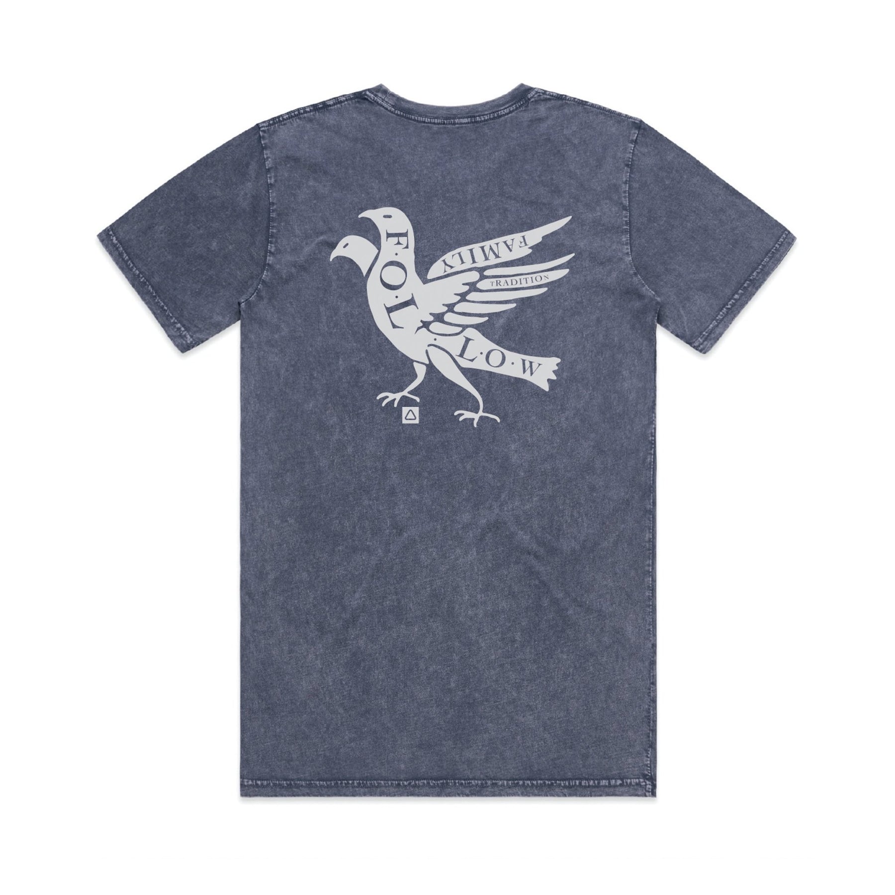 Follow Men's Washed Tee in Navy - BoardCo