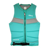 Follow Origin(s) Ladies Comp Wake Vest in Aqua - BoardCo