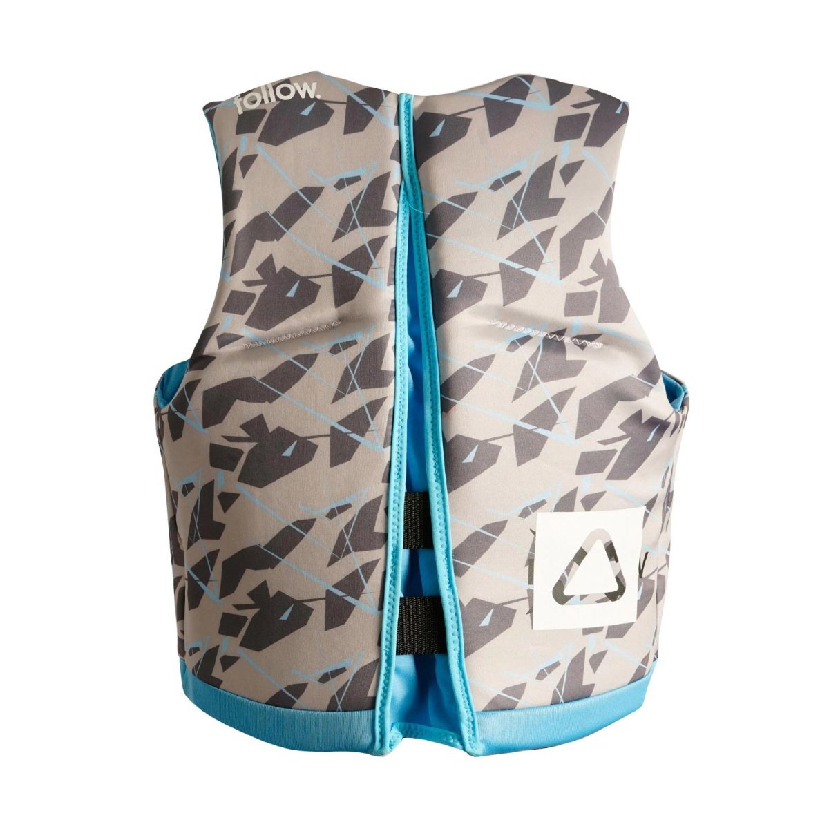 Follow Pop Kids CGA Life Jacket in Grey/Blue - BoardCo