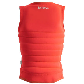 Follow Primary Ladies Comp Wake Vest in Fluro Red - BoardCo