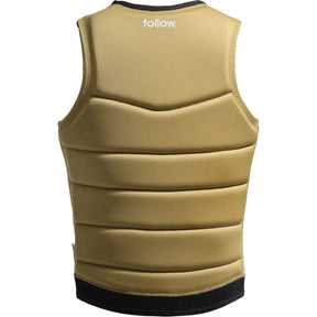 Follow Primary Ladies Comp Wake Vest in Khaki - BoardCo