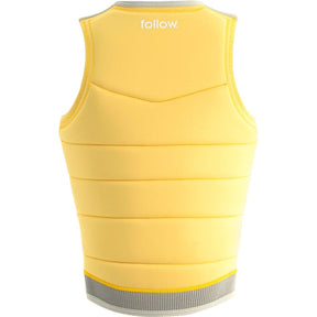 Follow Primary Ladies Comp Wake Vest in Lemon - BoardCo