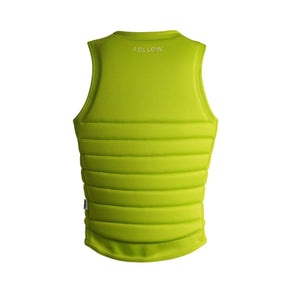 Follow Primary Ladies Comp Wake Vest in Lettuce Green - BoardCo