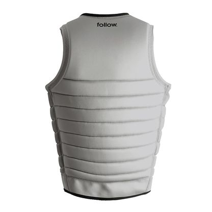Follow Primary Mens Comp Wake Vest 2022 in Stone - BoardCo