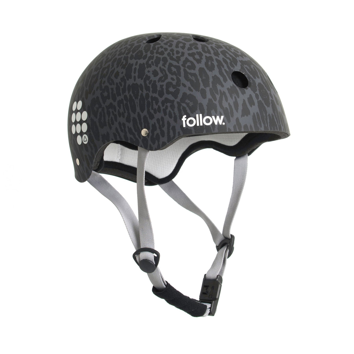 Follow Pro Graphic Helmet in Leopard - BoardCo