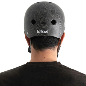 Follow Pro Graphic Helmet in Pedro Black - BoardCo
