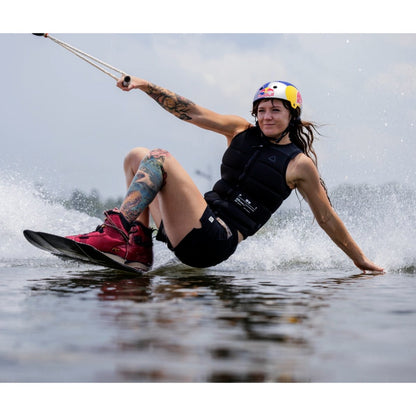 Follow Project One Ladies Comp Wake Vest in Black - BoardCo