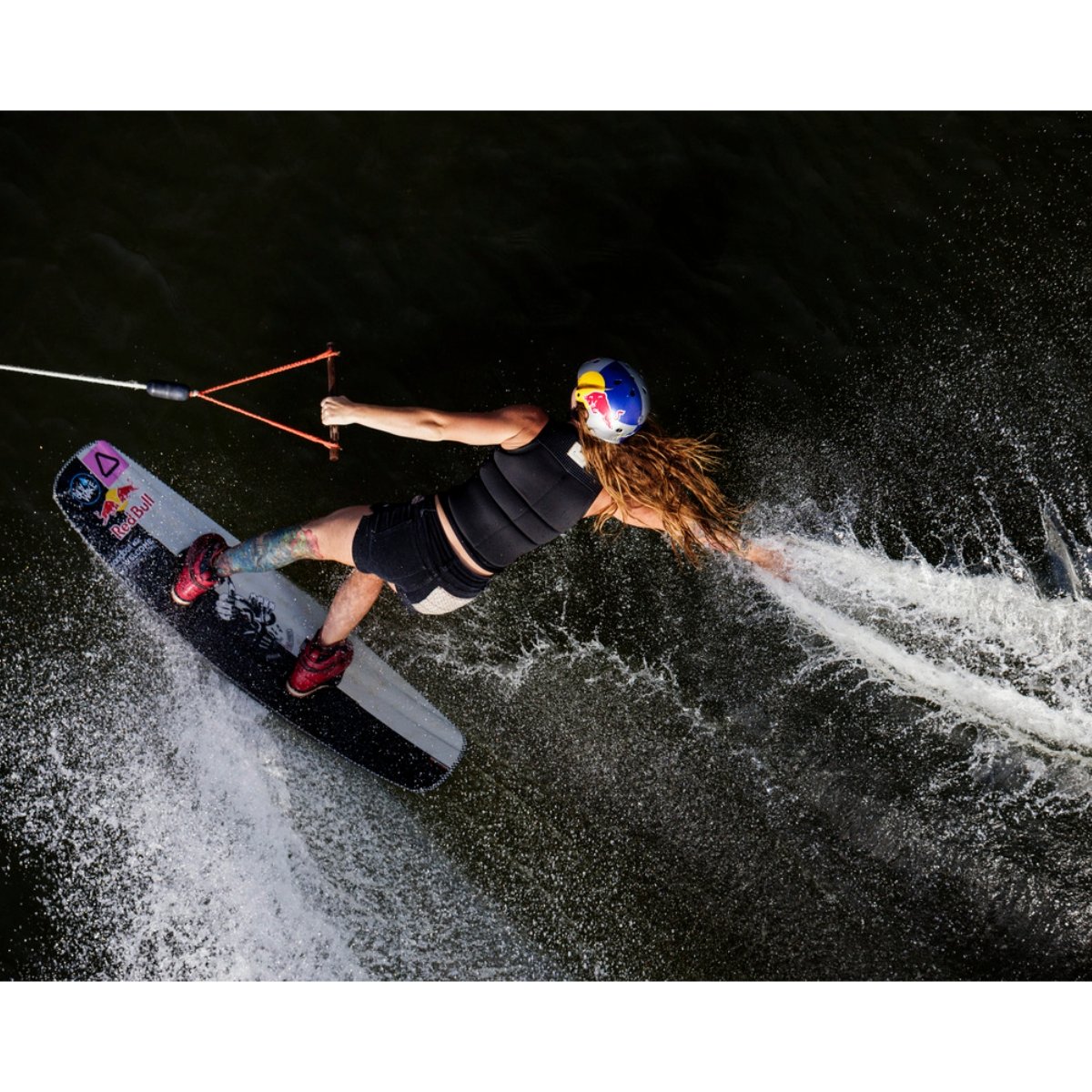 Follow Project One Ladies Comp Wake Vest in Black - BoardCo