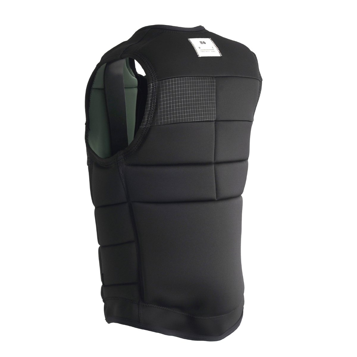 Follow Project One Mens Comp Wake Vest in Black - BoardCo