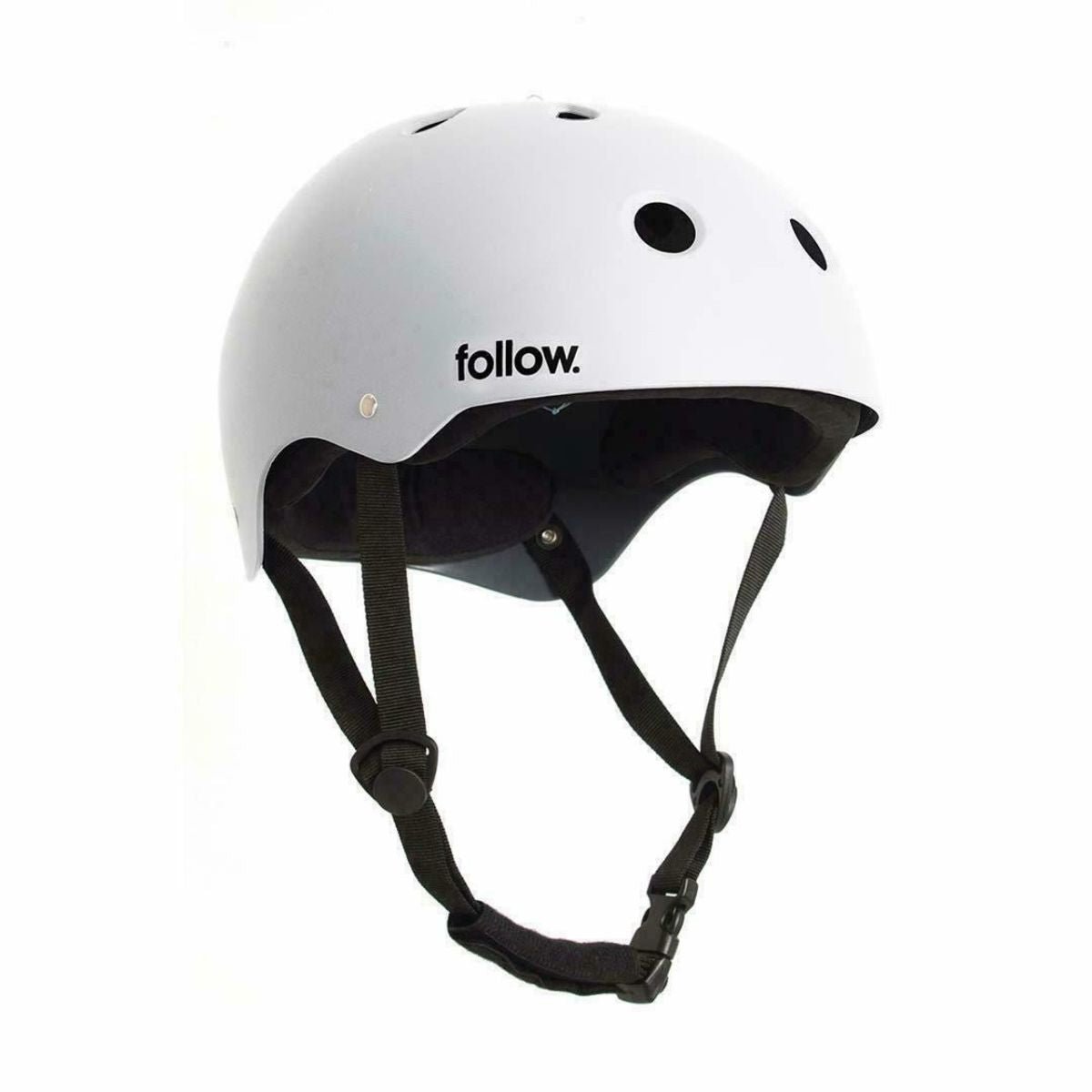 Follow Safety First Helmet in White - BoardCo