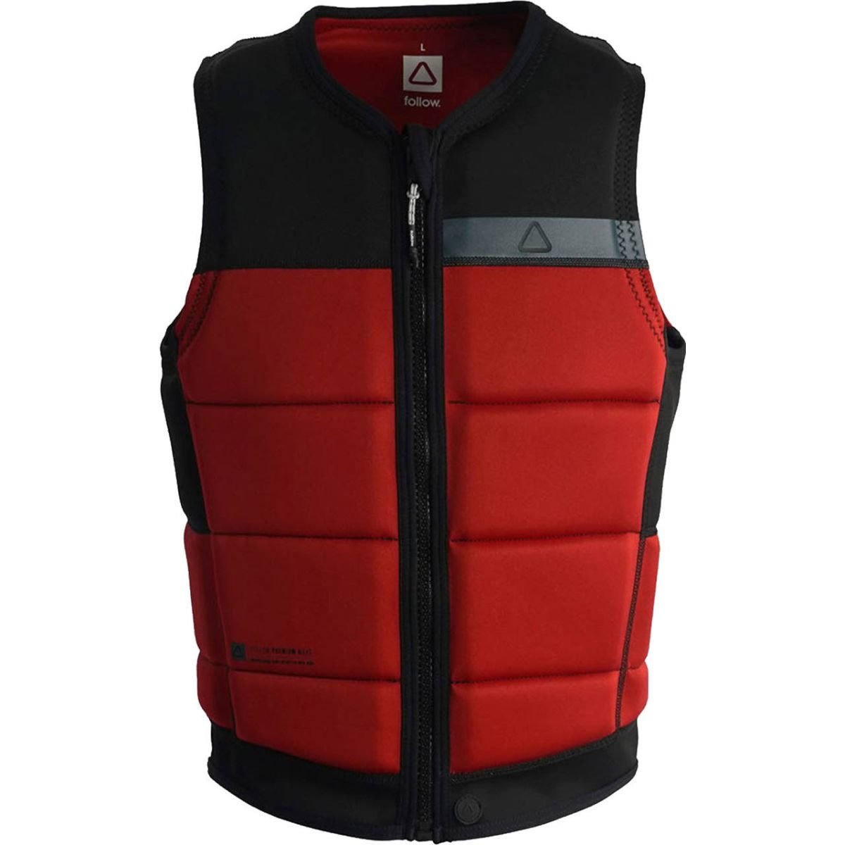 Follow Signal Plus Comp Wake Vest in Red - BoardCo