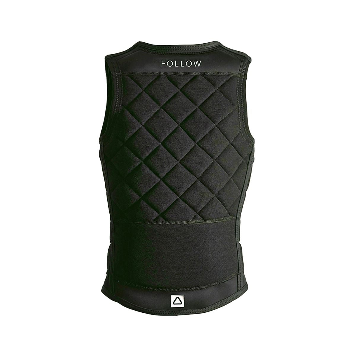 Follow Stow Comp Wake Vest 2022 in Black - BoardCo