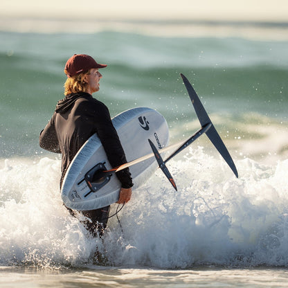 Follow Sun Hood Long Sleeve in Black - BoardCo