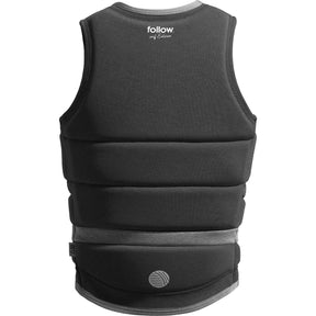 Follow Surf Edition Ladies Comp Wake Vest in Charcoal - BoardCo