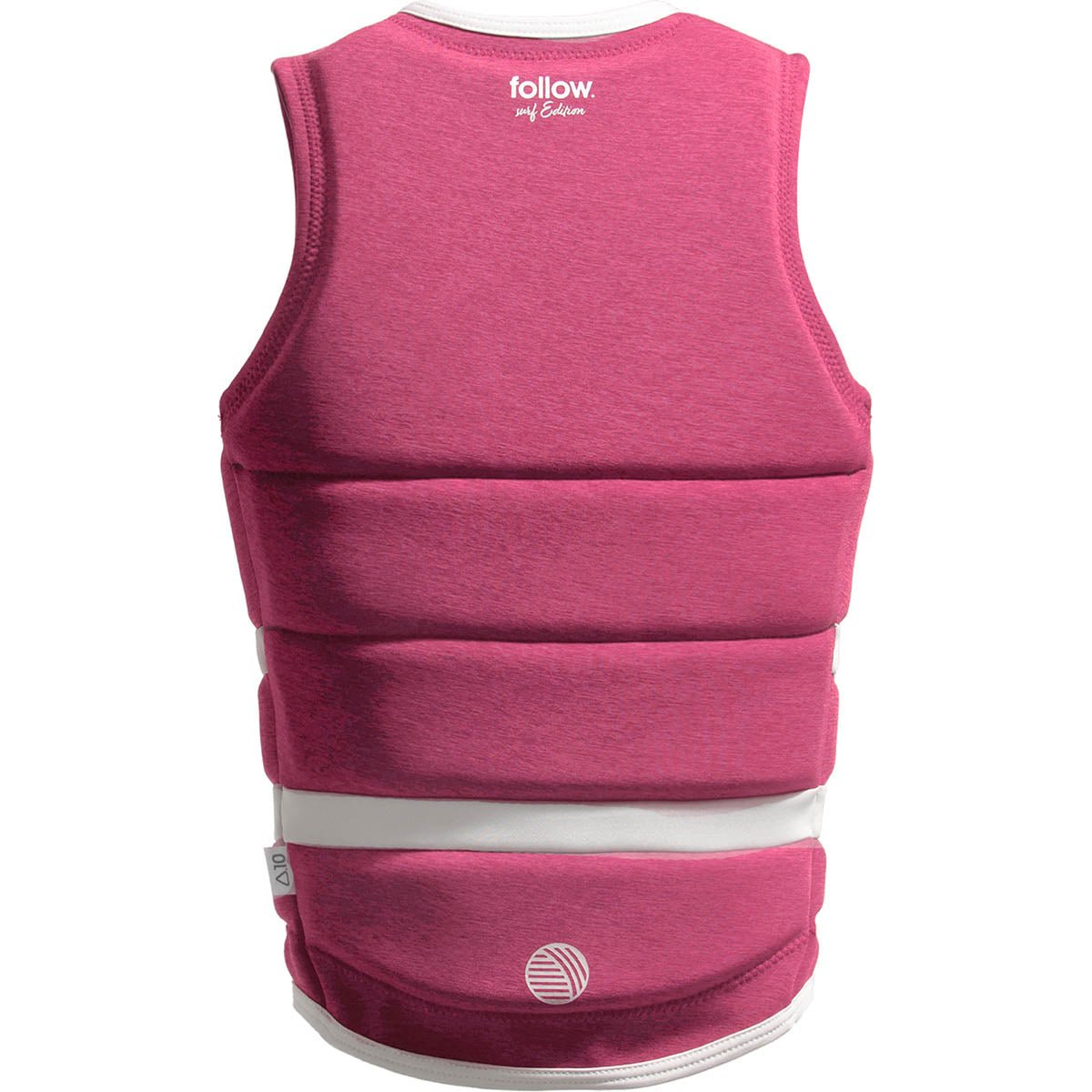 Follow Surf Edition Ladies Comp Wake Vest in Pink - BoardCo