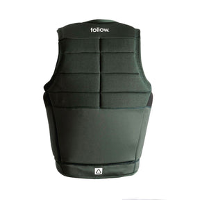 Follow TBA Comp Wake Vest 2022 in Olive - BoardCo