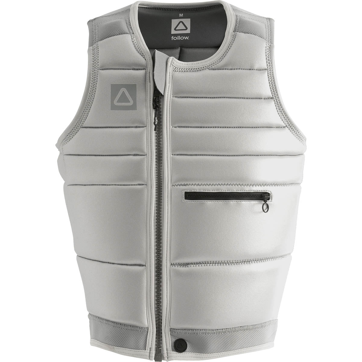 Follow TBA Comp Wake Vest in Silver - BoardCo