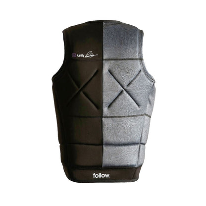 Follow Unity Comp Wake Vest 2022 in Pedro Black - BoardCo