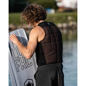 Follow RD Comp Wake Vest in Black/Brown