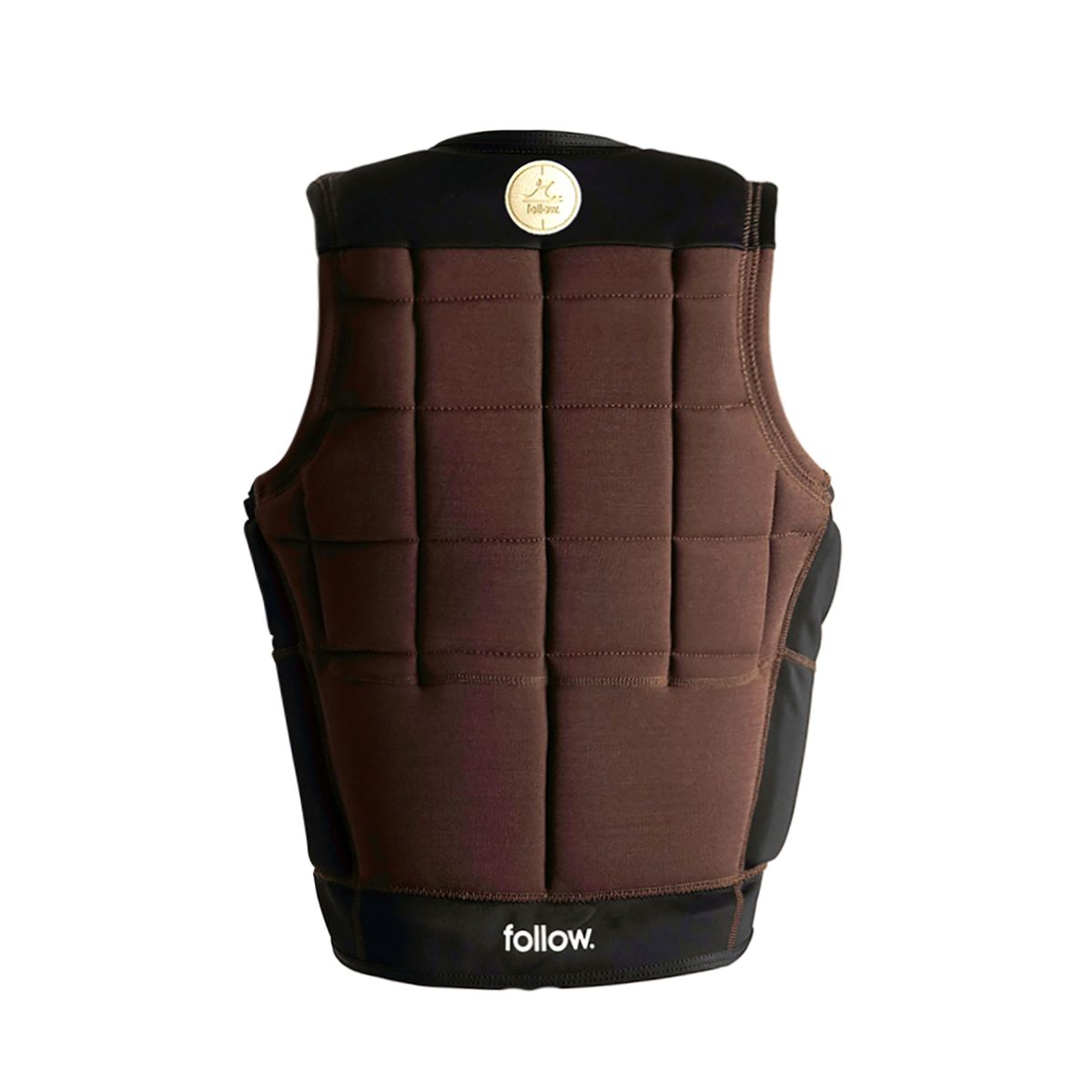 Follow RD Comp Wake Vest in Black/Brown