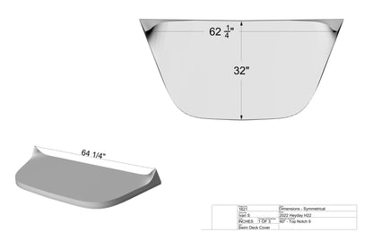 Heyday H22 Swim Platform Cover - BoardCo
