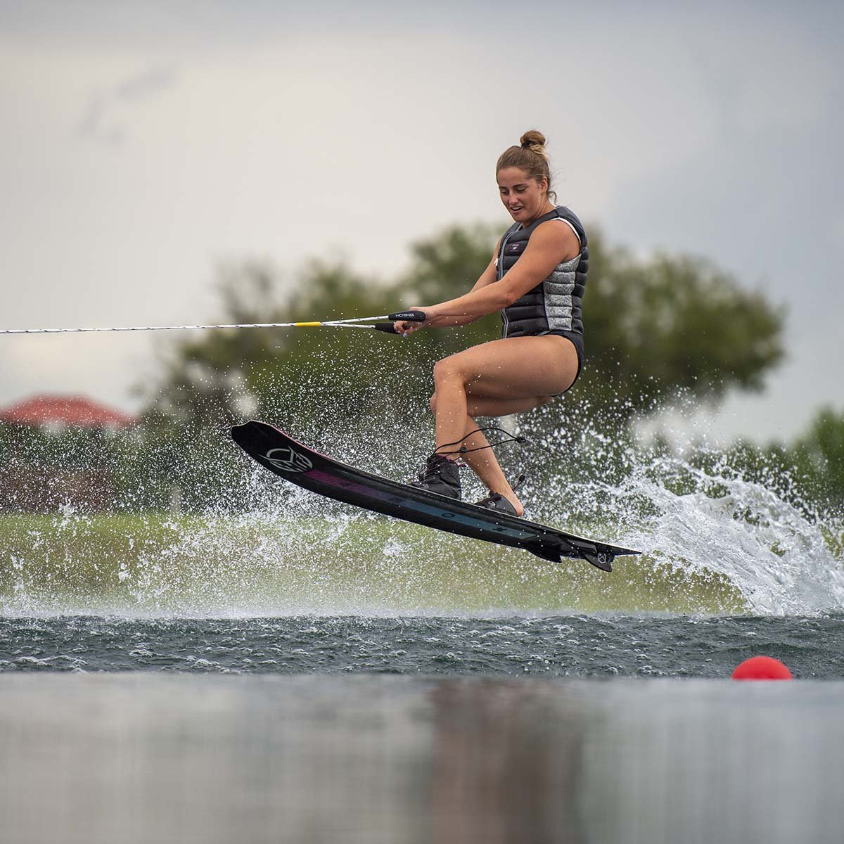 HO Hovercraft Water Ski 2024 in Tribal Pink - BoardCo