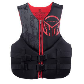 HO Men's Pursuit CGA Life Jacket in Black/Red - BoardCo