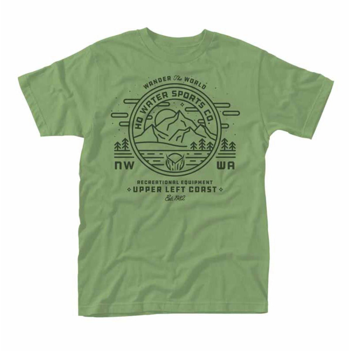 HO Wanderer Tee in Green - BoardCo