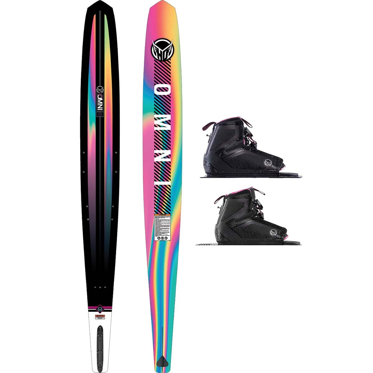 HO Women's Omni w/WMN Stance 110 Dbl Water Ski Package 2024 - BoardCo