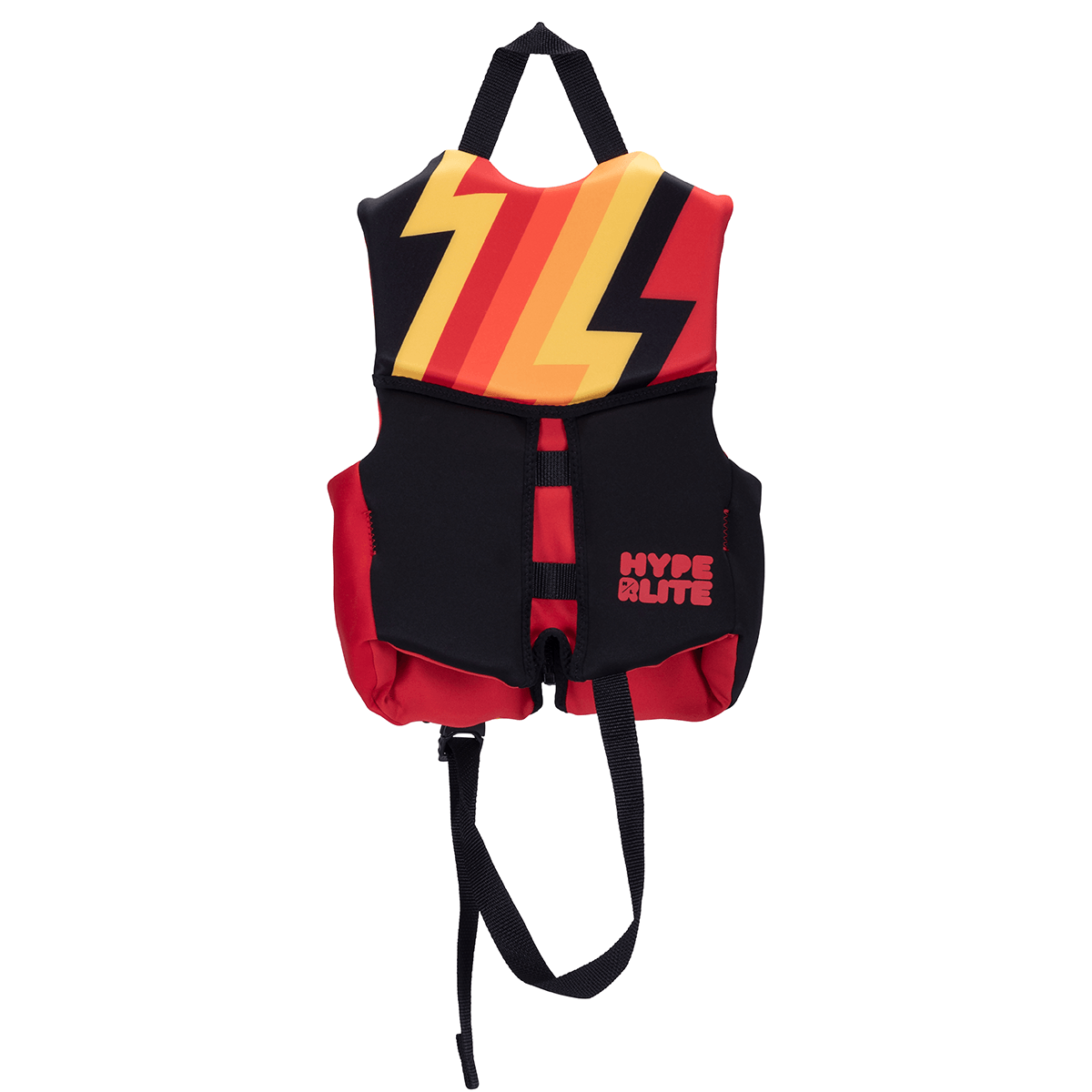 Hyperlite Boy's Child Indy CGA Life Jacket in Black/Red - BoardCo