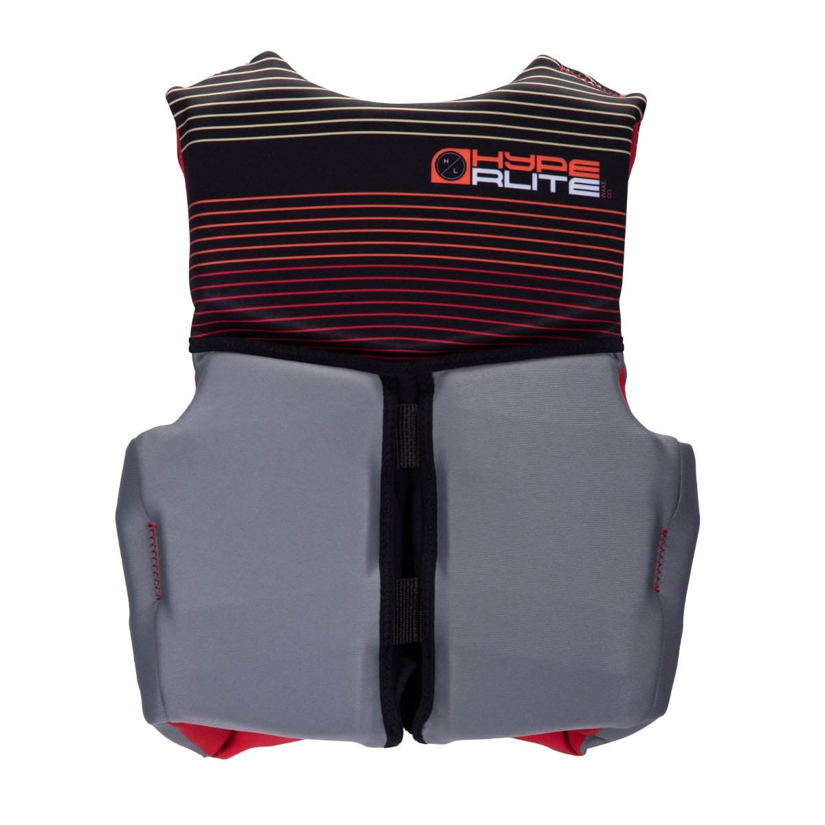 Hyperlite Boy's Youth Indy CGA Life Jacket in Black/Red - BoardCo
