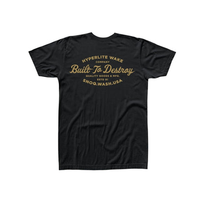 Hyperlite Built to Destroy Tee Black - BoardCo