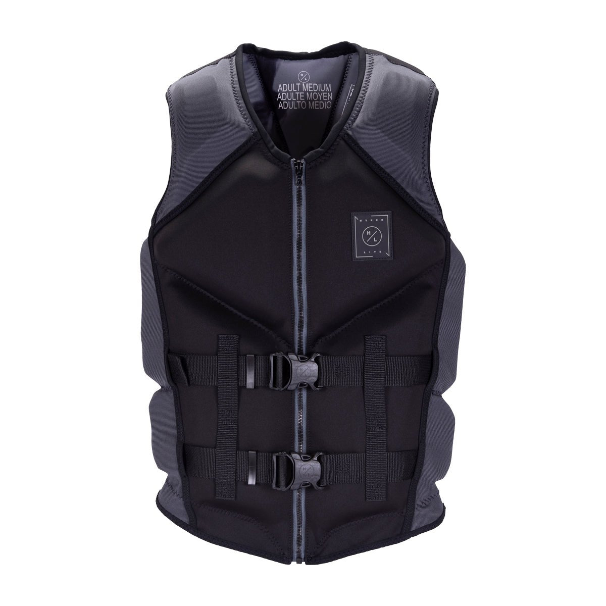 Hyperlite Caliber CGA Life Jacket in Black / Grey - BoardCo