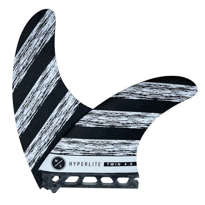 Hyperlite Carbon Twin Surf Fin Set (2 Fins) - BoardCo