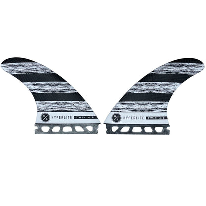 Hyperlite Carbon Twin Surf Fin Set (2 Fins) - BoardCo