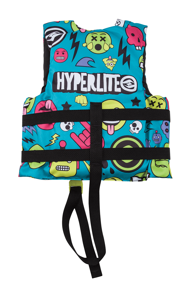 Hyperlite Child Unite Nylon CGA Life Jacket in Green - BoardCo