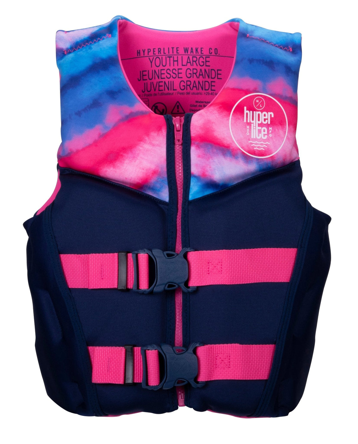 Hyperlite Girls Youth Indy CGA Life Jacket 2021 - BoardCo