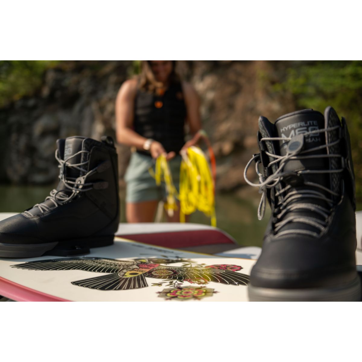 Hyperlite M60 Wakeboard Bindings 2024 - BoardCo