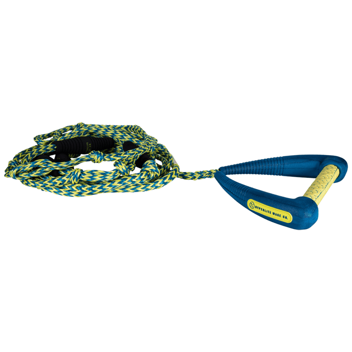 Hyperlite Pro 25' Surf Rope in Blue / Yellow - BoardCo