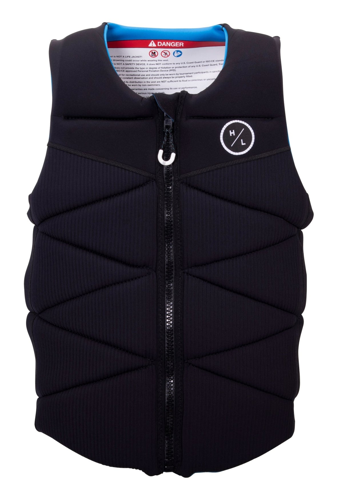 Hyperlite Riot Comp Wake Vest in Black / Blue - BoardCo