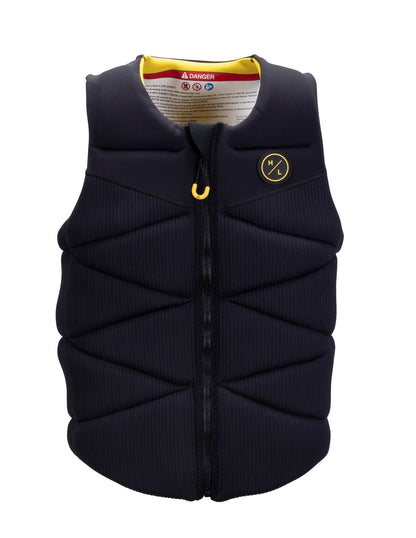 Hyperlite Riot Comp Wake Vest in Black / Yellow - BoardCo