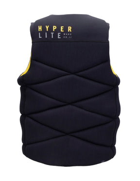 Hyperlite Riot Comp Wake Vest in Black / Yellow - BoardCo