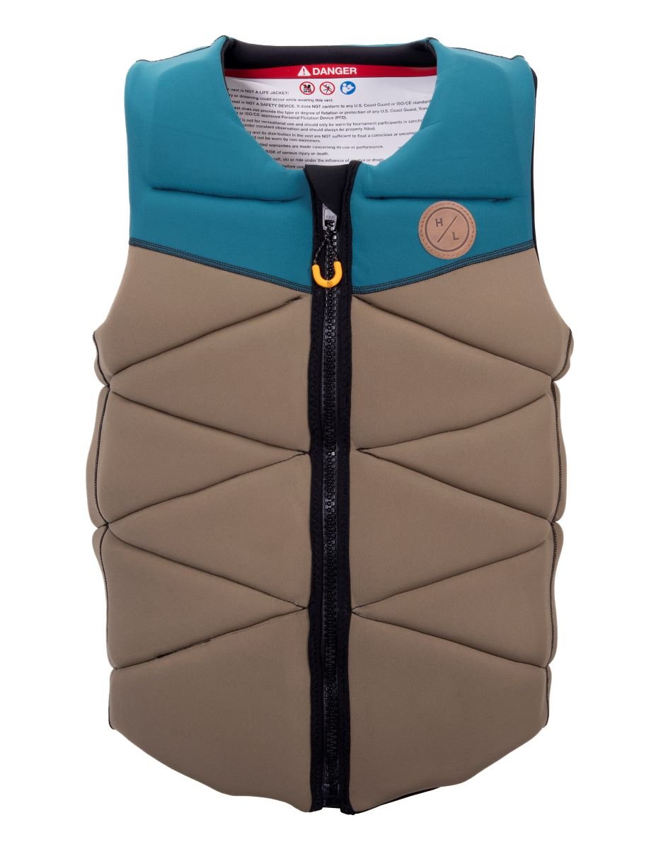 Hyperlite Riot Comp Wake Vest in Olive / Emerald - BoardCo