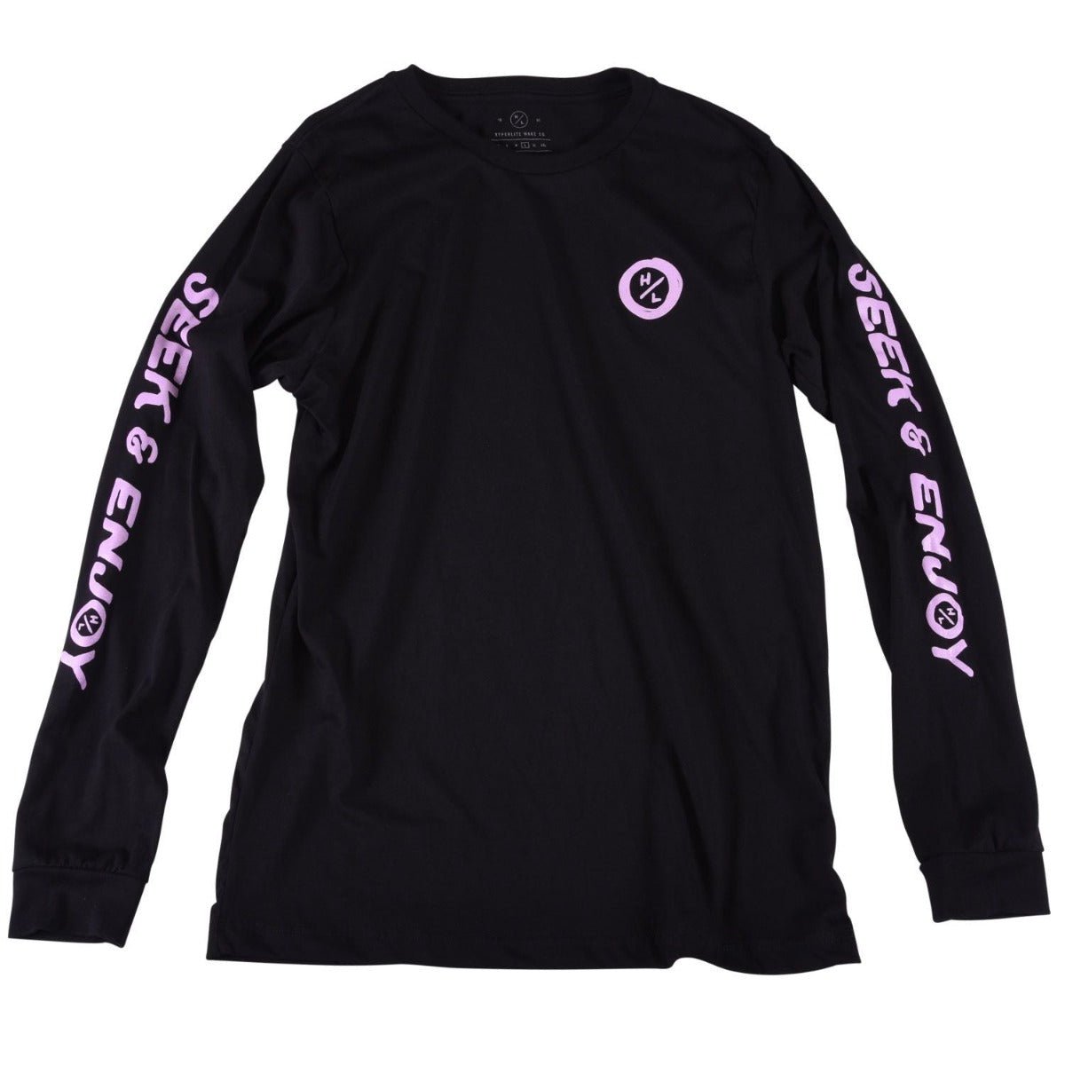 Hyperlite Seeker Men's LS Tee in Black - BoardCo