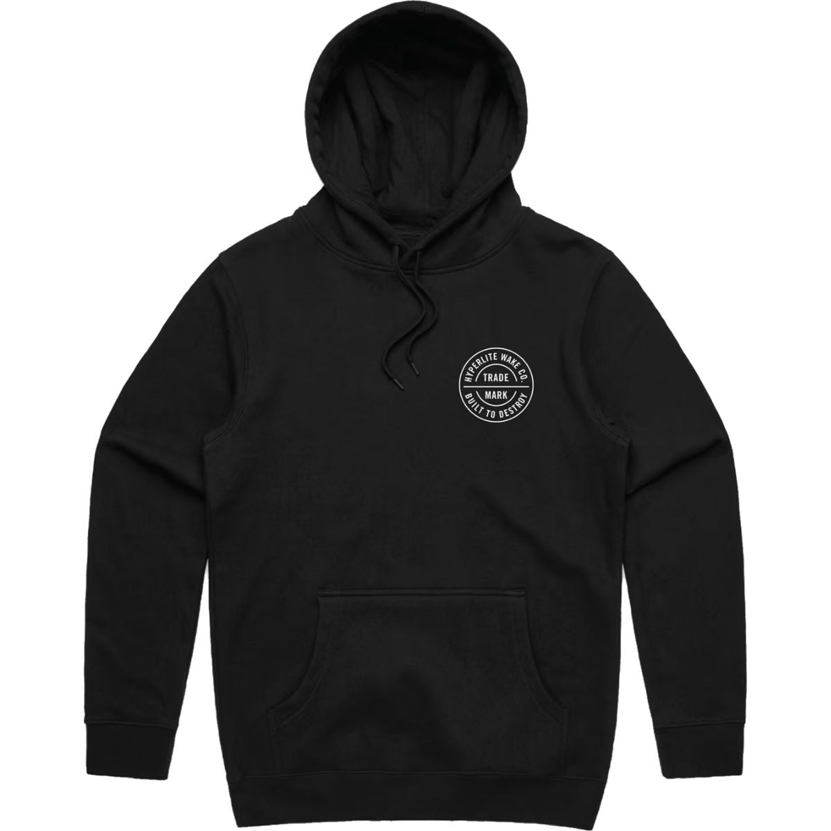 Hyperlite Trademark Hoodie in Black - BoardCo