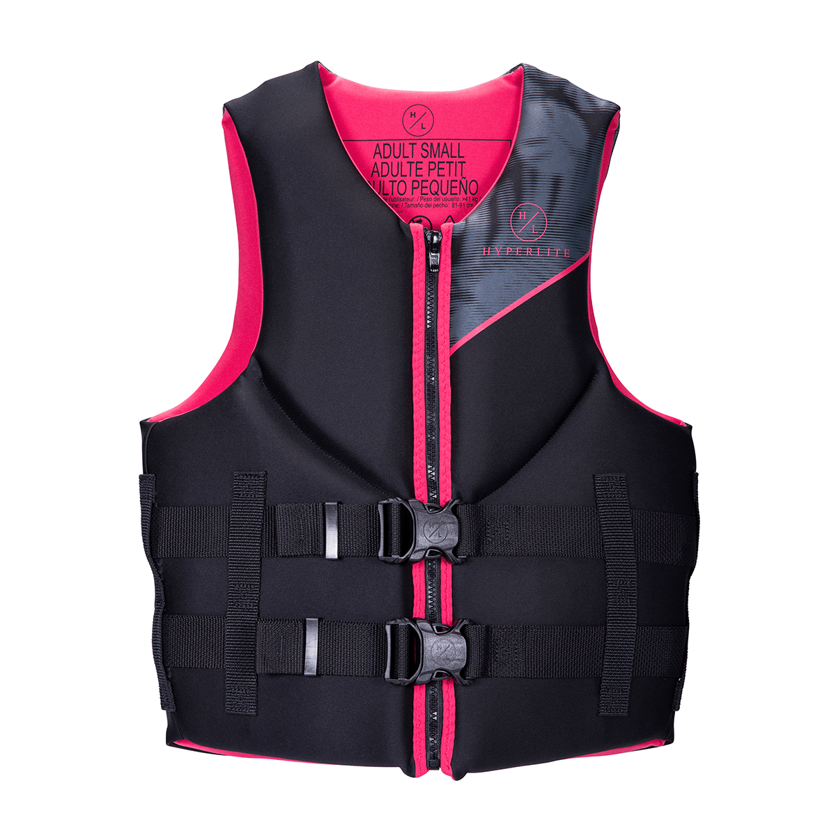 Hyperlite Indy Life Jacket Pink BoardCo