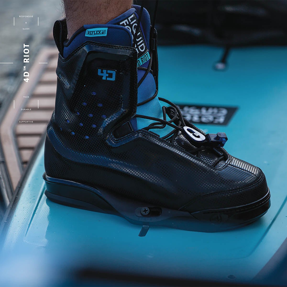 Liquid Force 4D Riot Wakeboard Bindings 2019 - BoardCo